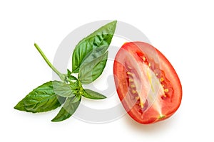 Basil and Tomato