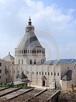 Basilica of Annunciation from Centre Marie