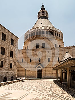 Basilica of the Annunciation in Nazareth