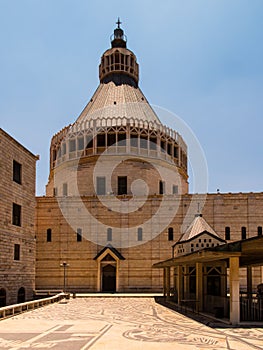 Basilica of the Annunciation in Nazareth