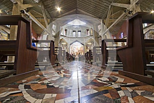 Basilica of the Annunciation in Nazareth, Israel