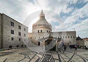 Basilica of the Annunciation in Nazareth