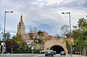 Basilica of Begona in Bilbao