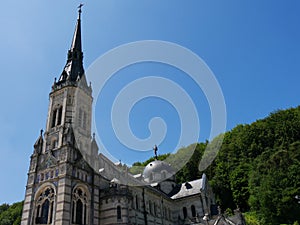 Basilica of Bois-Chenu in DomrÃ©my la Pucelle in France