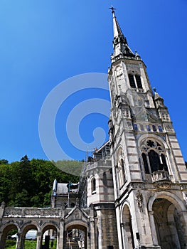 Basilica of Bois-Chenu in DomrÃ©my la Pucelle in France