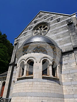 Basilica of Bois-Chenu in DomrÃ©my la Pucelle in France