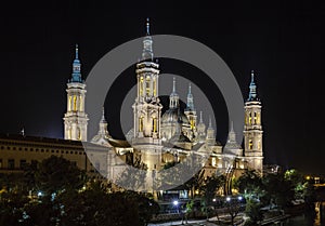 Basilica Cathedral of Our Lady of the Pillar, Saragossa Spain