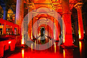 Basilica Cistern interior