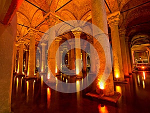 Basilica Cistern Istanbul, Turkey