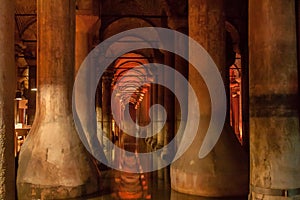 Basilica Cistern Istanbul Turkey photo