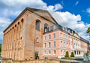 The Basilica of Constantine and the Electoral Palace in Trier, Germany