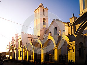 Basilica de San Francisco de Charcas in Sucre, Bolivia, South America