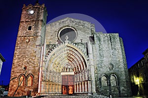 Basilica de Santa Maria de Castellon de Ampurias in Girona, Spain photo