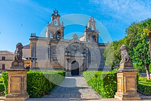 Basilica de Santa Maria de los Reales Alcazares in Ubeda, Spain.....