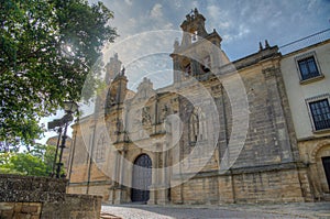 Basilica de Santa Maria de los Reales Alcazares in Ubeda, Spain.....