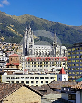 Basilica del Voto Nacional. Quito, Ecuador