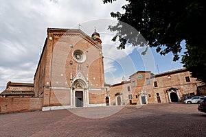 Basilica di San Francesco Saint Francis church, Siena, Tuscany, Italy