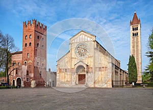 Basilica di San Zeno Maggiore in Verona photo