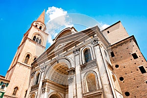 Basilica di Sant Andrea in Mantua, Lombardy, Italy photo