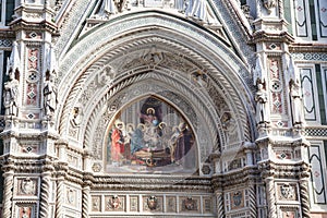 Basilica di Santa Maria del Fiore or Duomo in Florence, Italy