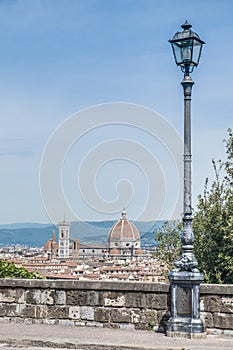 The Basilica di Santa Maria del Fiore in Florence, Italy