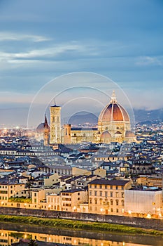 The Basilica di Santa Maria del Fiore in Florence, Italy