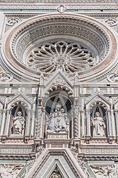 The Basilica di Santa Maria del Fiore in Florence, Italy