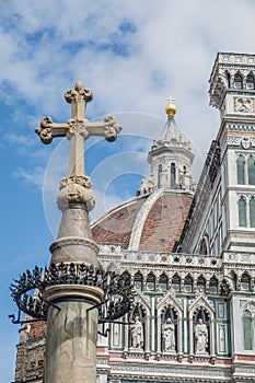 The Basilica di Santa Maria del Fiore in Florence, Italy