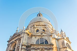 Basilica di Santa Maria della Salute - look up view