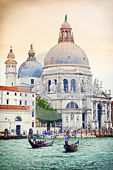 Basilica di Santa Maria della Salute,Venice, Italy