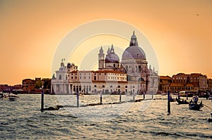 Basilica di Santa Maria della Salute, Venice, Italy.