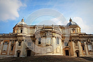 Basilica di Santa Maria Maggiore, Cappella Paolina in Rome. Italy. Largest Catholic Church dedicated to Virgin Mary in