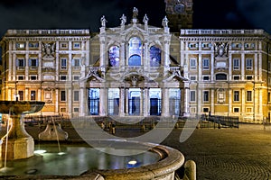 The Basilica di Santa Maria Maggiore in Rome