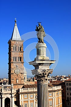 Basilica di Santa Maria Maggiore in Rome, Italy