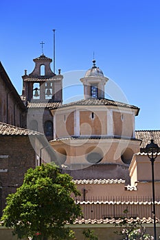 Basilica di Santa Sabina, Savello park on the Palatine hill. Rome. Italy.