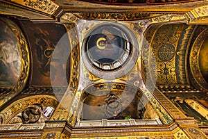 Basilica Dome Ceiling Saint Volodymyr Cathedral Kiev Ukraine photo