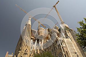 Basilica and Expiatory Church of the Holy Family Barcelona