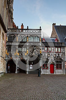 Basilica of the Holy Blood, Bruges, Belgium photo