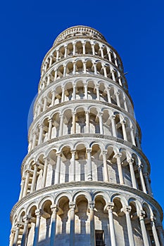 Basilica and the leaning tower in Pisa Italy