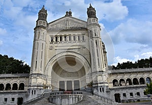 Basilica of Lisieux, church of pilgrimage in Normandy