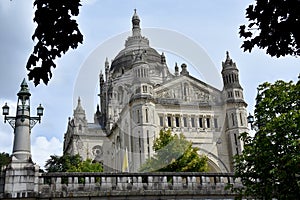 Basilica of Lisieux, church of pilgrimage in Normandy