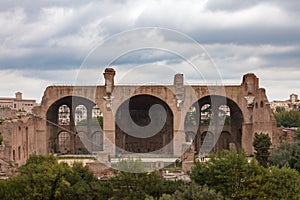 The Basilica of Maxentius and Constantine