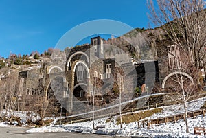 Basilica of Meritxell, located in Andorra.