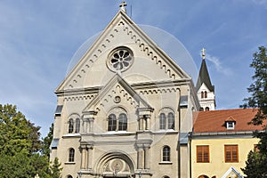 Basilica Minor in Keszthely, Hungary.