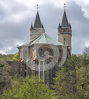 Bazilika minor svätého Benedikta. Hronský Beňadik. Slovensko