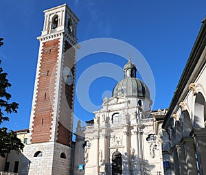 Basilica of MONTE BERICO in Vicenza City in Italy photo