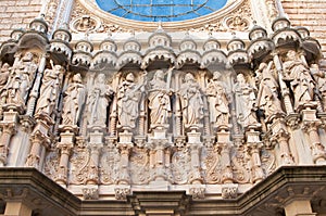 Basilica at the Montserrat Monastery photo