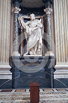 The basilica of the Most Holy Savior and of Saints John the Baptist and the Evangelist in the Lateran in Rome