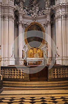 The basilica of the Most Holy Savior and of Saints John the Baptist and the Evangelist in the Lateran in Rome