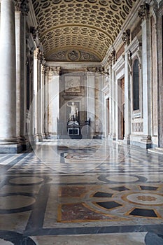 The basilica of the Most Holy Savior and of Saints John the Baptist and the Evangelist in the Lateran in Rome